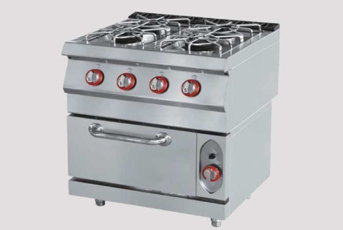 FOUR BURNER WITH OVEN